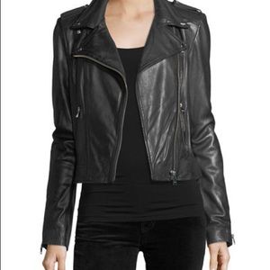 Faux leather jacket